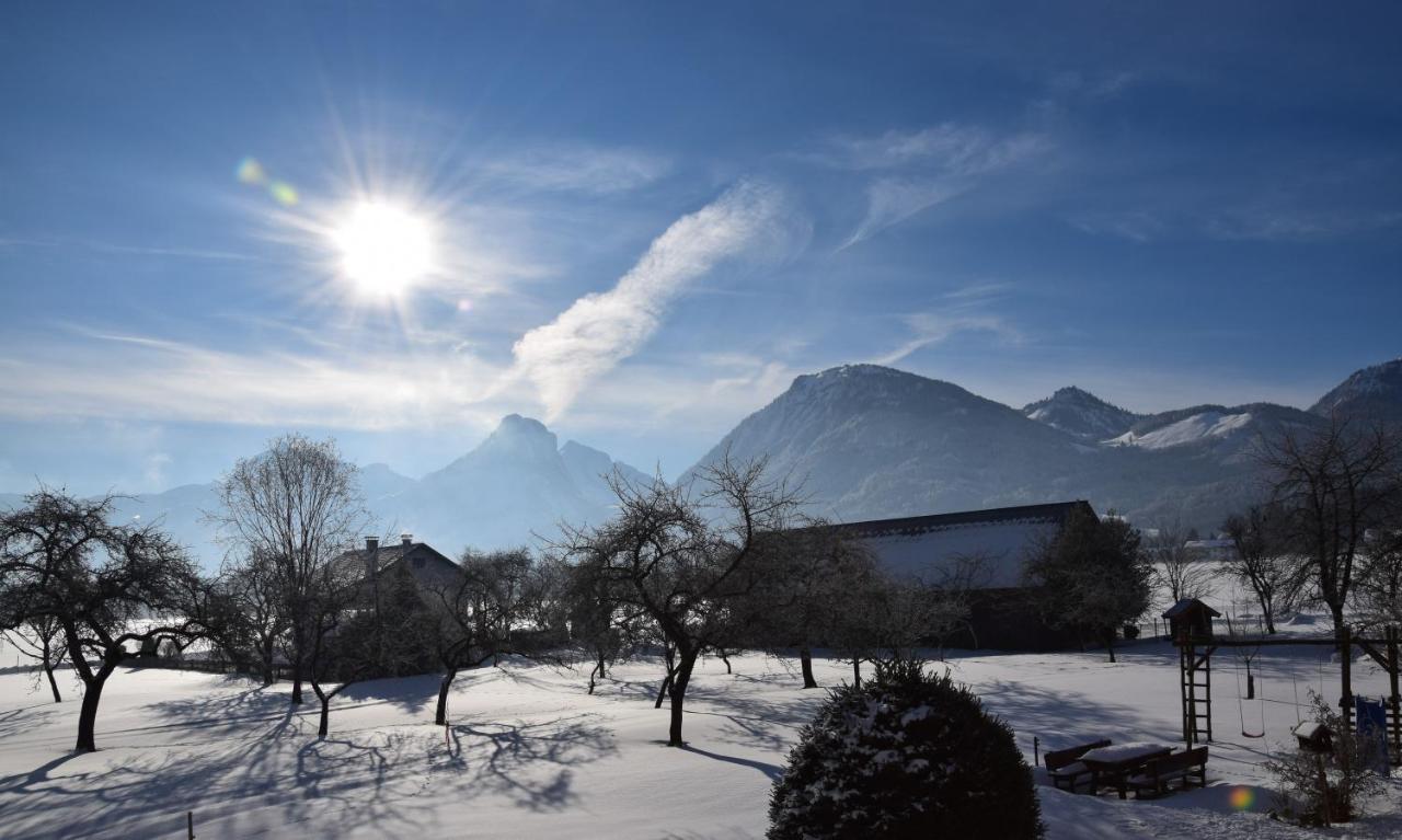 Loitzbauer Ferienwohnungen Sankt Gilgen Buitenkant foto